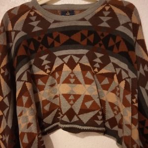 Woman's Poncho Shirt/Sweater